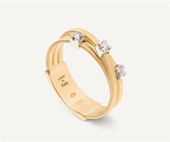 Anillo Marco Bicego Mujer Goa in Oro amarillo Diamante 0.09 Ct AG269_B - AG269_B